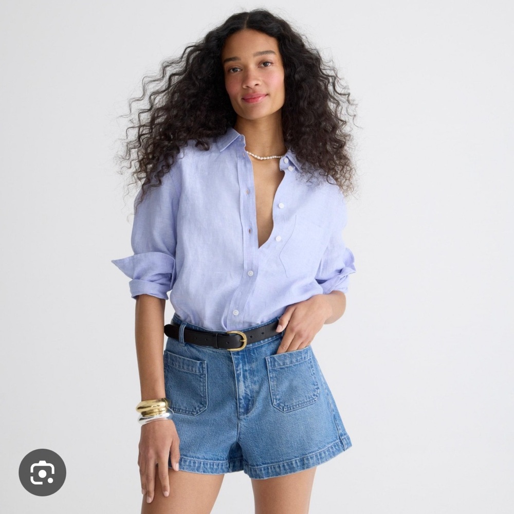 Crew Baird McNutt Irish Linen Shirt